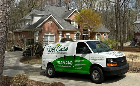 FiberCare of Atlanta Carpet Cleaning Van